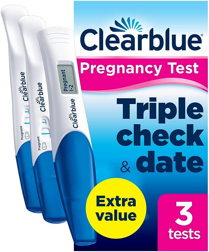Buy BUY Clearblue Pregnancy Test Ultra Early Triple-Check & Date Combo Pack LA BUCCIA - Authentic Medical Grade Dermal Filler