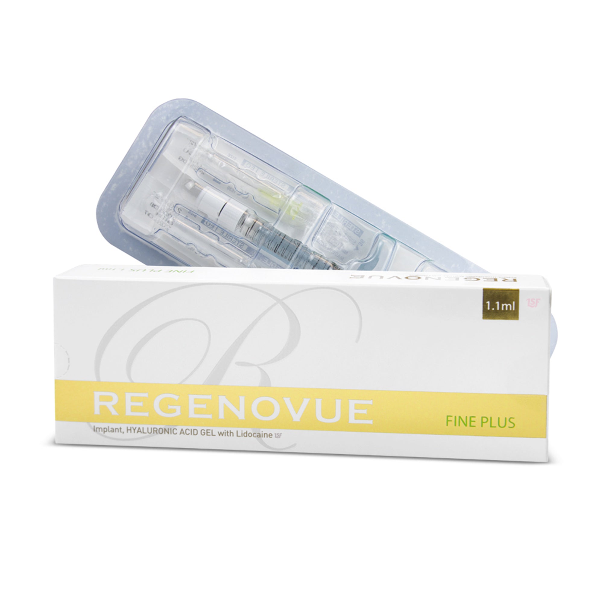 Buy BUY Regenovue® Fine Plus Lidocaine (1×1.1ml) LA BUCCIA - Authentic Medical Grade Dermal Filler