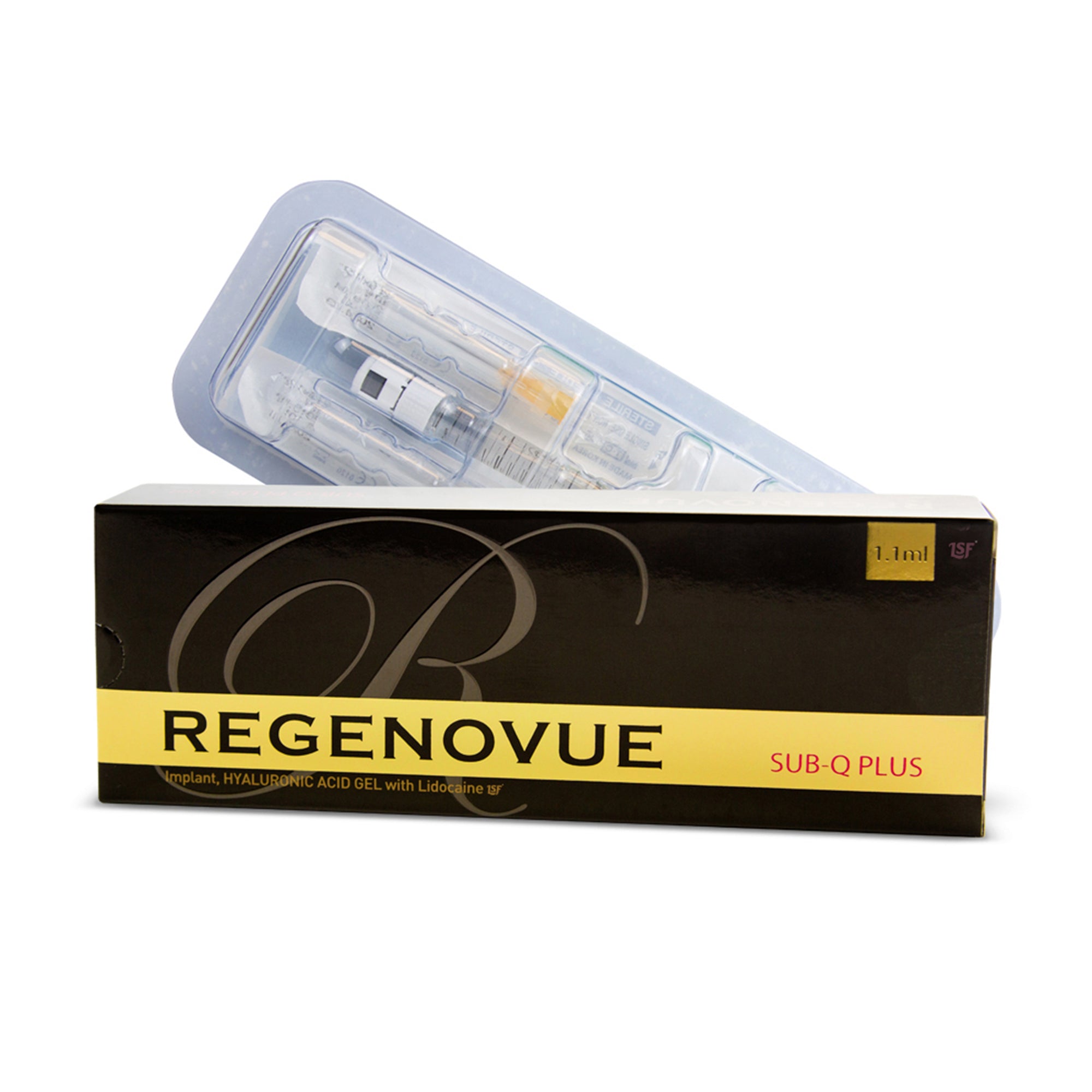 Buy BUY Regenovue® Sub-Q Plus Lidocaine (1×1.1ml) LA BUCCIA - Authentic Medical Grade Dermal Filler